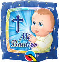 9" Mi Bautizo Prayer (25ct) - Premium Party Distribution