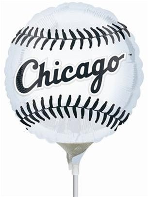 9" MLB Baseball - Chicago White Sox (25ct) - Premium Party Distribution