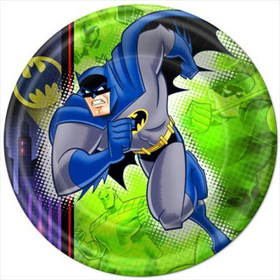 9" Paper Plates - Batman Brave and the Bold (8ct) - Premium Party Distribution