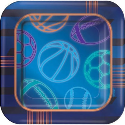 9" Paper Plates - Birthday Baller (8ct) - Premium Party Distribution