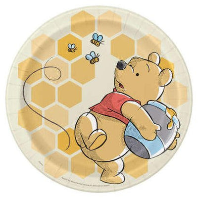 9" Paper Plates - Winnie The Pooh (8ct) - Premium Party Distribution