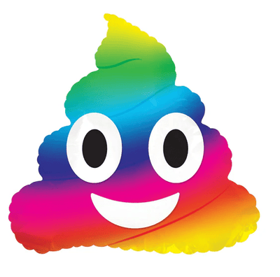 9" Rainbow Poop - Premium Party Distribution