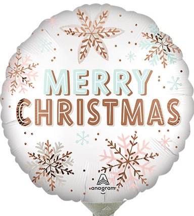 9" Satin Christmas Winter Wonderland (25ct) - Premium Party Distribution