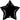 9" Star - Black (25ct) - Premium Party Distribution
