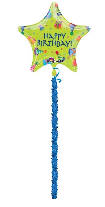 90" AirWalker® - Happy Birthday Icons - Premium Party Distribution