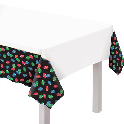 96" Table Cover - Roll The Dice - Premium Party Distribution