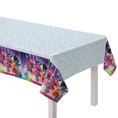96" Table Cover - Trolls World Tour - Premium Party Distribution