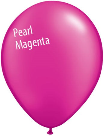 11in PEARL MAGENTA Qualatex