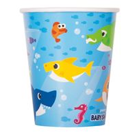 9oz Cups - Baby Shark (8ct) - Premium Party Distribution