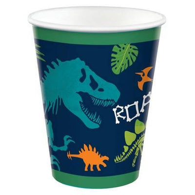9oz Cups - Dino - Mite (8ct) - Premium Party Distribution