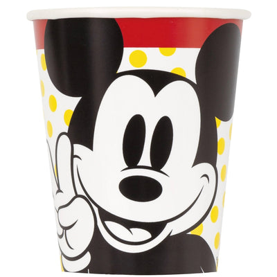9oz Paper Cups - Disney Mickey Mouse (8ct) - Premium Party Distribution