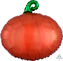 22in Fall PUMPKIN - Junior Shape Foil Balloon - Pack of 5