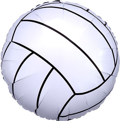 18in Championship VOLLEYBALL- Foil Balloon - Pack of 10 -