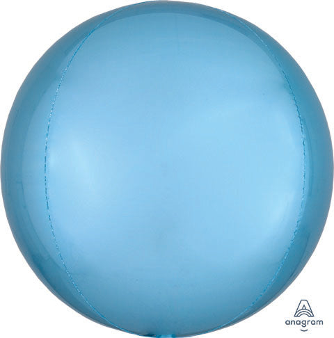 PASTEL BLUE ORBZ Foil Balloon