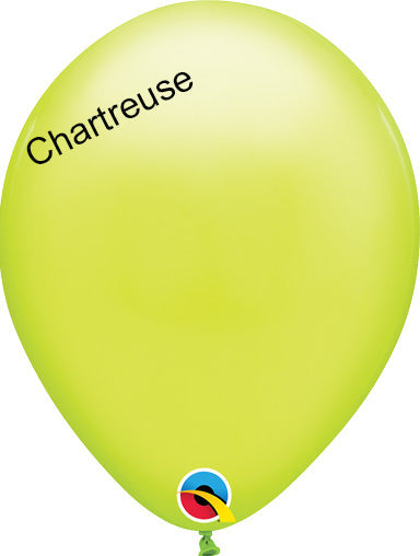 11in CHARTREUSE Qualatex Plain (100ct)