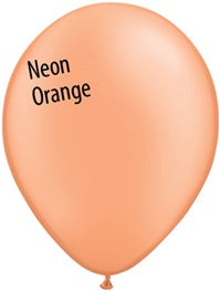 11in NEON ORANGE Qualatex (100ct)