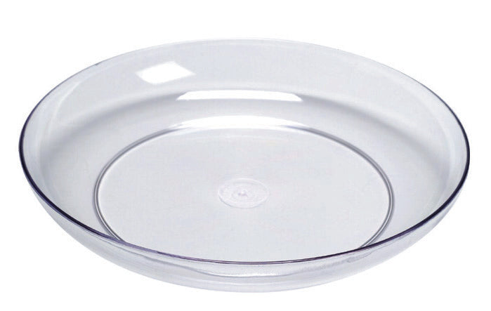 9in CLEAR Lomey Designer Dish - Box of 12