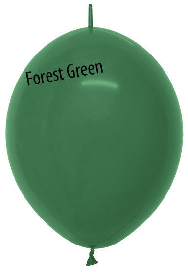 12in Link-O-Loon FOREST GREEN Fashion (50ct)