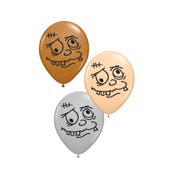 5in Ba-Loony Face on Special Assortment (100ct) *Brody's Exclusive** Gray, Blush, Mocha