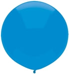 17in BLUE Latex Round Balloons (Bag of 72)