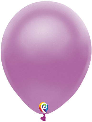 12in PEARL PURPLE Funsational Latex Balloons 50ct