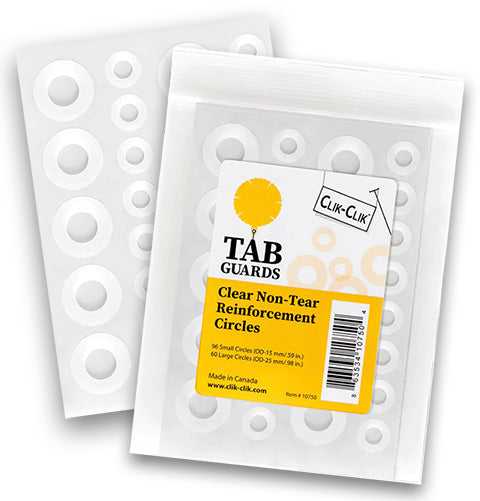 TAB GUARDS - Bag of 156 - 96 small & 60 large