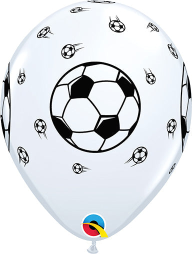 11in SOCCER- WHITE (50ct)