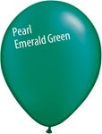 11in PEARL EMERALD GREEN Qualatex (100ct)