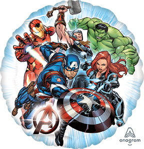 Marvel AVENGERS - Standard HX - Foil Balloon- Pack of 10