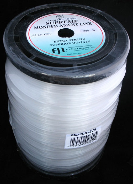 225Lb. Test Clear Monofilament Line (400 yards=2lb.Spool)