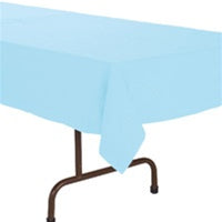 54x108in LT BLUE Table Cover - Heavy Duty Plastic