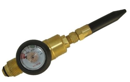 Helium Regulator with rubber tip & Gauge (economy)