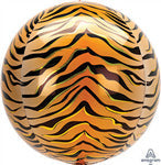 TIGER PRINT ORBZ Foil Balloon