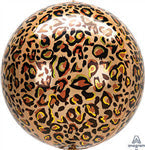 LEOPARD PRINT ORBZ Foil Balloon