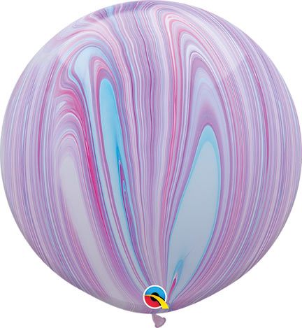 30in FASHION Qualatex SuperAgate Balloon (2ct)