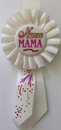 6in Nueva Mama Rosette Ribbon