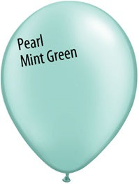 11in PEARL MINT GREEN Qualatex (100ct)