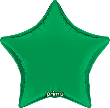 18in Green STAR- Foil Balloon