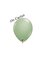 5in CACTUS Qualatex Plain (100ct)