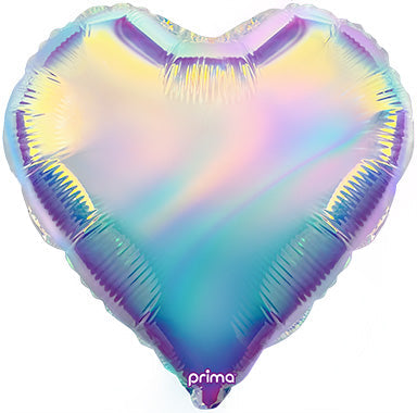 28in Primadescent HEART Foil Balloon (Pkg)