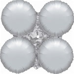 29in SILVER - MagicArch LARGE - Foil Balloon - Pack of 5