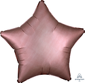 19in ROSE COPPER LUXE- Star Shaped - Pack of 10 - Foil Balloon