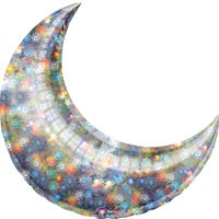 35in Holo Fireworks CRESCENT, Price Per Package of 3