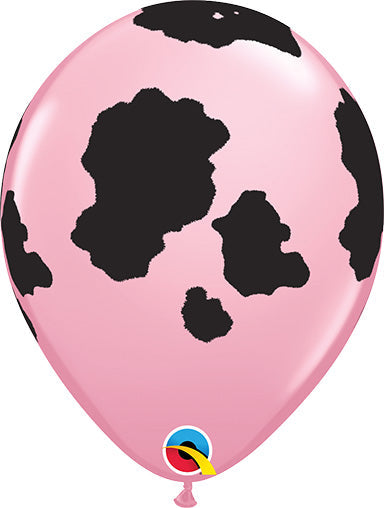 11in Holstein COW- PINK (50ct)