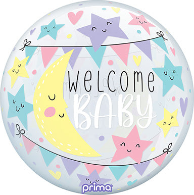 20in Moon & Stars Baby SPHERE- (PKG)