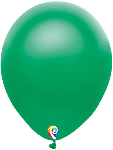 12in PEARL GREEN Funsational Latex Balloons 50ct