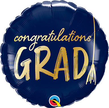 18in Congratulations Grad Tassel- Foil Balloon (PKG)