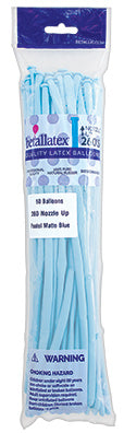 260b Pastel Matte BLUE - Nozzle Up Betallatex/Sempertex (50ct)