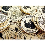 Wooden Nickels - Bag of 72