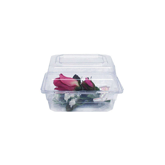 4½ x 3¾ x 3 Clear Boutonniere Box (case of 200)